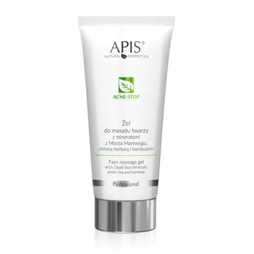 APIS Acne Stop Żel do masażu twarzy z minerałami z Morza martwego 200 ml