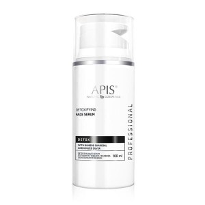 APIS Detox Detoksujące serum z węgla z bambusa i jonizowanym srebrem 100 ml