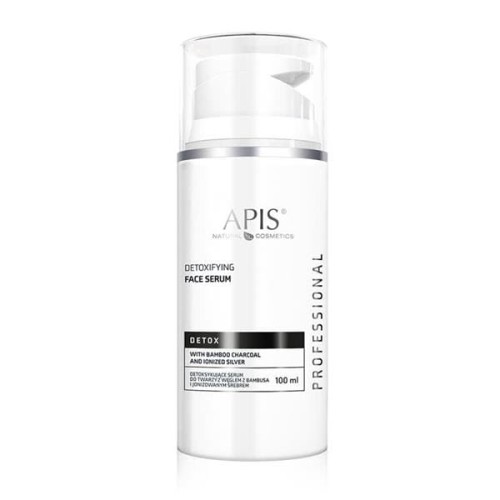 APIS Detox Detoksujące serum z węgla z bambusa i jonizowanym srebrem 100 ml