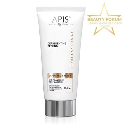 APIS Depiq Pro Sysytem Depigmentujący peeling z kwasem traneksamowym 1% i ficyną 200 ml