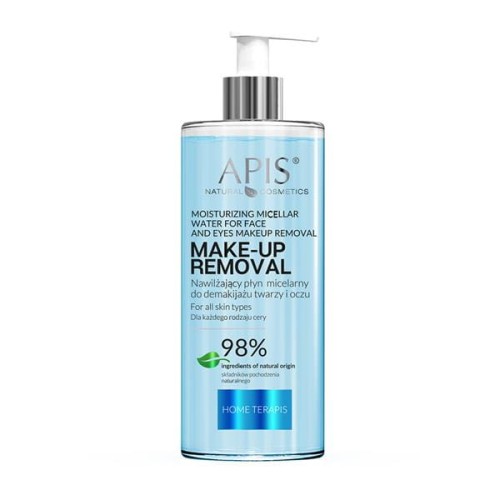 APIS Home TerApis Nawiżający płyn micelarny do demakijażu twarzy i oczu 500 ml