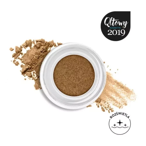 NEO MAKE UP Pro Cream Glitter Cień w kremie 18 Sparkly Brown