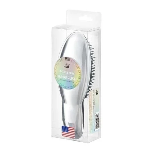 Tangle Free Szczotka do łatwego rozczesywania włosów na mokro i sucho srebrna