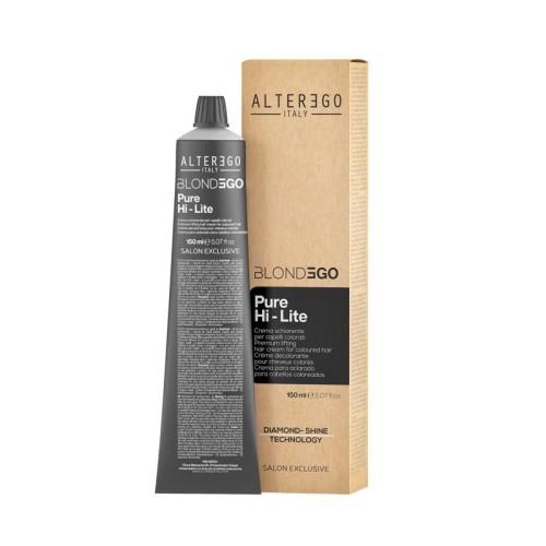 AlterEgo Pure Hi-Lite Kremowy rozjaśniacz do włosów 150 ml