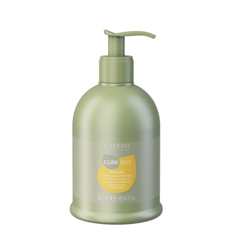 AlterEgo CureEgo Silk Oil Wygładzająca odżywka w kremie do włosów puszących i niesfornych 300 ml