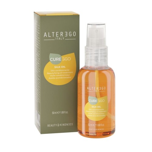 AlterEgo CureEgo Silk Oil Odżywczy olejek do włosów puszących i niesfornych