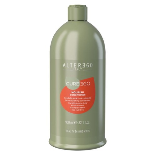 AlterEgo CureEgo Nourish Odżywka pielegnująca do włosów zniszczonych i kruchych 950 ml