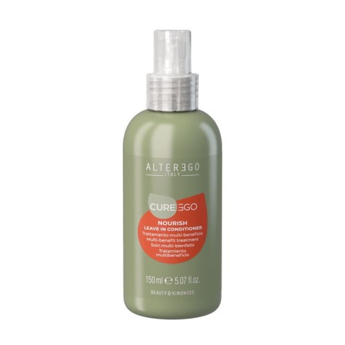 AlterEgo CureEgo Nourish Pielegnująca odżywka do włosów zniszczonych i kruchych bez spłukiwania 150 ml