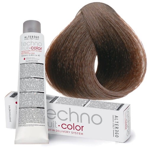 AlterEgo Techno Fruit Color Farba do włosów 5/31 jasny brąz złoto popielaty