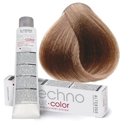 AlterEgo Techno Fruit Color Farba do włosów 8/32 Jasny blond złoty irys