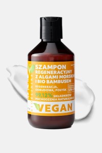 Bioelixire Vegan Szampon Regenerujący z algami i bambusem 300 ml