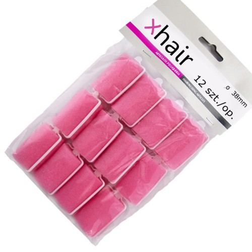 Xhair Wałki piankowe do włosów 38 mm 12 szt