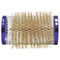 Xhair Wałki metalowe ze szczotką 40 mm 12 szt