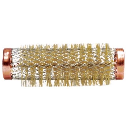 Xhair Wałki metalowe ze szczotką 25 mm 12 szt