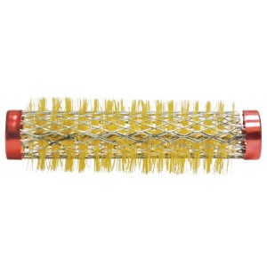 Xhair Wałki do włosów metalowe ze szczotką 18 mm 12 szt 