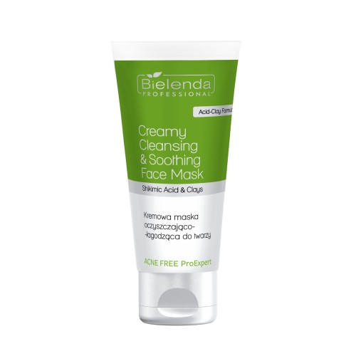 Bielenda Acne Free ProExpert Kremowa maska oczyszczająco łagodząca do twarzy 150 ml