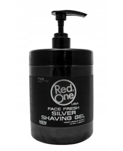 RedOne Face Fresh Silver Żel do golenia z pompką 1000 ml