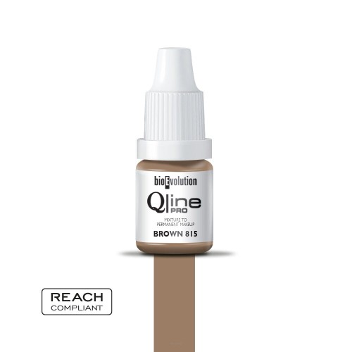 Qline Pro Barwnik do makijażu permanentnego 5 ml Brown 815
