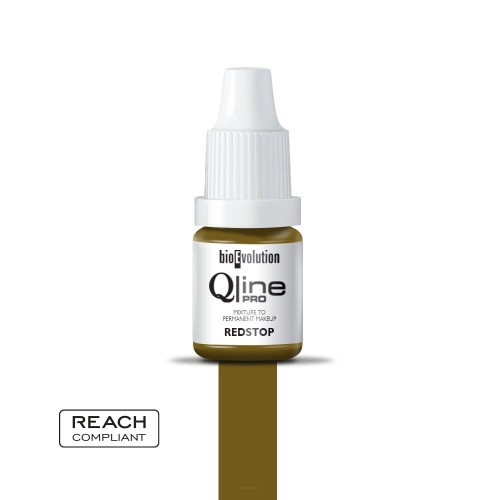 Qline Pro Barwnik do makijażu permanentnego 5 ml Red Stop