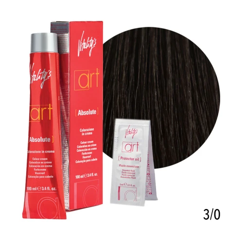 Vitalitys Art Absolute Farba do włosów 3/0 Ciemny Brąz 100 ml