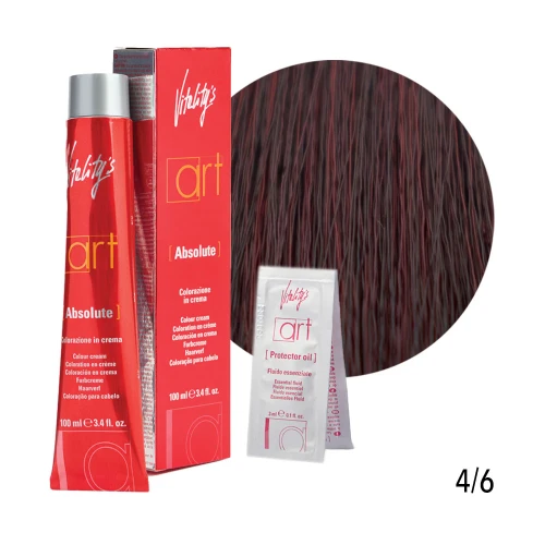 Vitalitys Art Absolute Farba do włosów 4/6 Czerwony Brąz 100 ml