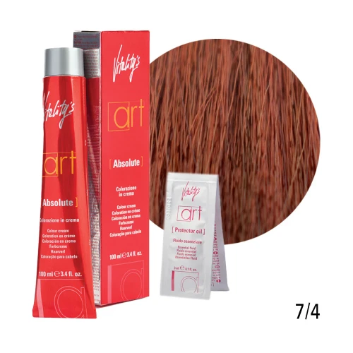Vitalitys Art Absolute Farba do włosów 7/4 Miedziany Blond 100 ml