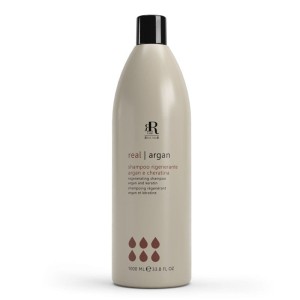 RR Line Argan Szampon regenerujący do włosów zniszczonych z keratyną i arganem 1000 ml 