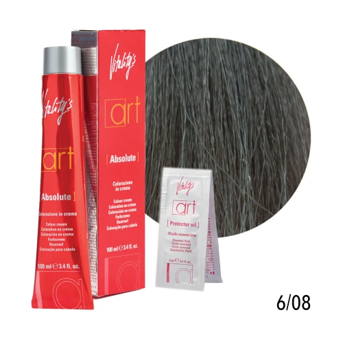 Vitalitys Art Absolute Farba do włosów 6/08 Naturalny Perłowy Ciemny Blond 100 ml