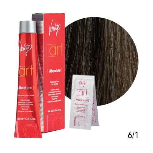 Vitalitys Art Absolute Farba do włosów 6/1 Popielaty Ciemny Blond 100 ml