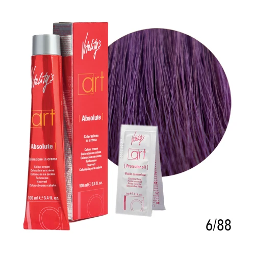 Vitalitys Art Absolute Farba do włosów 6/88 Głęboko Fioletowy Ciemny Blond 100 ml