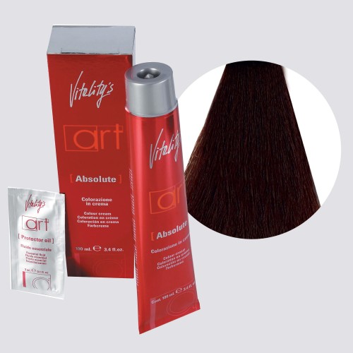 Vitalitys Art Absolute Farba do włosów 4/41 Kasztan Miedziano Popielaty 100 ml