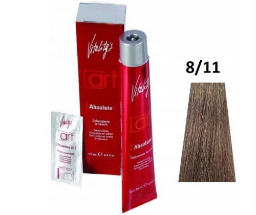 Vitalitys Art Absolute Farba do włosów 8/11 Głęboki Jasny Popielaty Blond 100 ml
