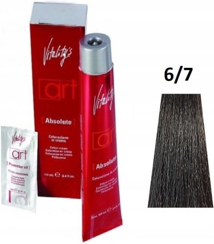 Vitalitys Art Absolute Farba do włosów 6/7 Ciemny Grafitowy Blond 100 ml