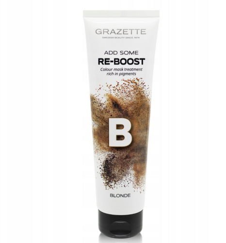 Re Boost Tonująca maska bogata w pigmenty odżywiająca kolor włosów Blonde 150 ml