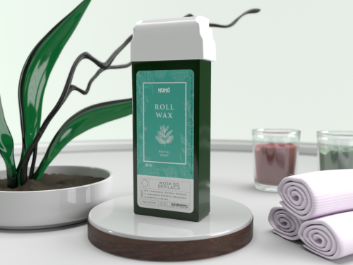 Mumo Wosk do depilacji rolka 100 ml Royal Mint