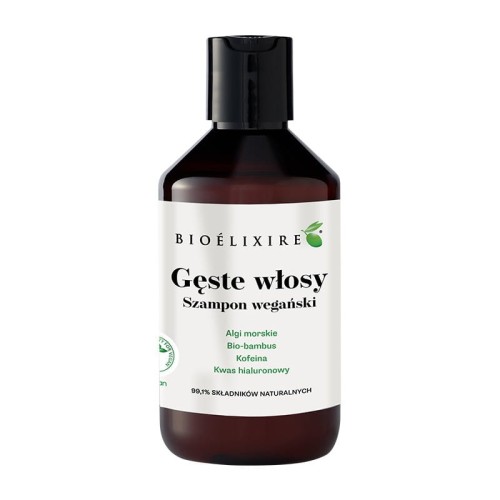Bioelixire Gęste Włosy Szampon wegański do włosów 300 ml