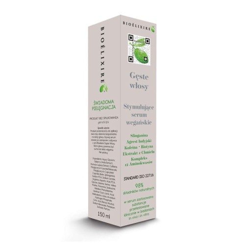 Bioelixire Gęste Włosy Wcierka stymulująca porost włosów 150 ml