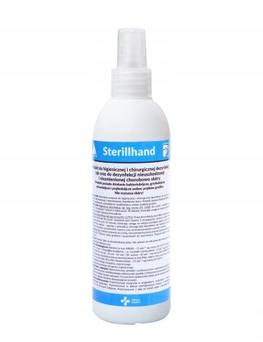 Sterillhand Spray do higienicznej i chirurgicznej dezynfekcji rąk 250 ml