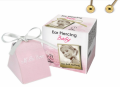 Kolczyki Studex System75 Baby Box Kulka złota 3 mm 186-05