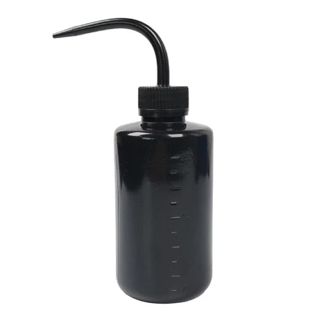 Punktowy dozownik do płynów tryskawka czarna 250 ml