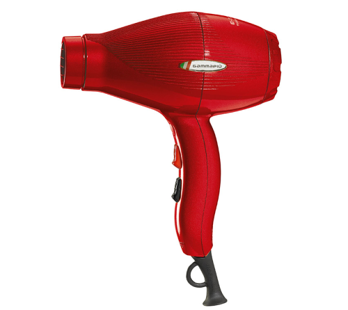 Gamma Piu Suszarka do włosów ION Ceramic S Czerwona