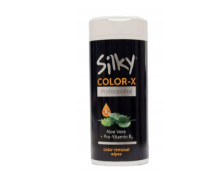 Wet Wipe Silky Color Chusteczki do zmywania farby ze skóry 66 szt