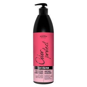Joanna Professional Filtr UV Odżywka ochronna do włosów farbowanych o zapachu wiśni 1000 ml