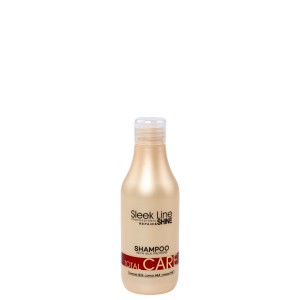Stapiz Sleek Line Total Care Szampon regenerujący do włosów z jedwabiem 300 ml 