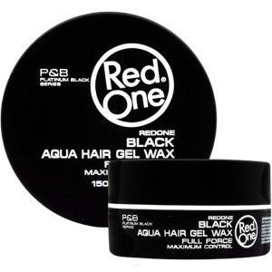 RedOne Aqua Hair Gel Wax Black Wosk do stylizacji włosów 150 ml