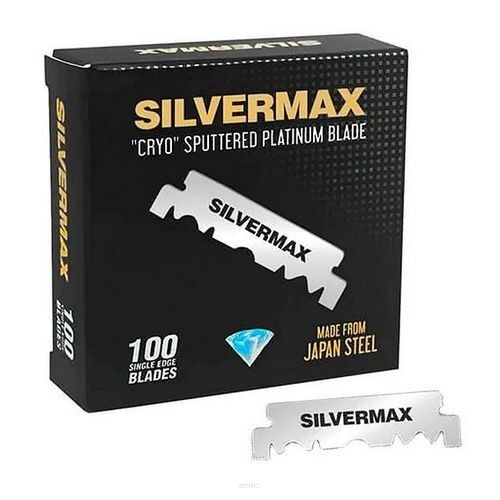 Silvermax Żyletki do brzytwy połówki 100 szt