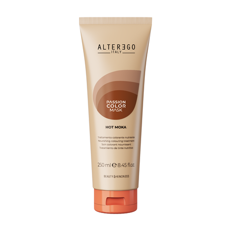 AlterEgo Passion Color Mask Odżywcza maska koloryzująca do włosów Hot Moka 250 ml