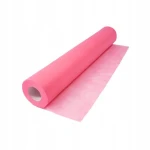 Jednorazowy podkład kosmetyczny włókninowy różowy 60 cm rolka 50 mb