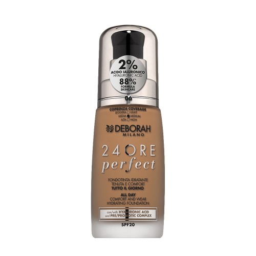 Deborah Milano 24Ore Perfect Podkład nawilżający do twarzy 06 Caramel
