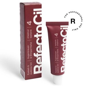 RefectoCil 4 Henna w żelu do brwi i rzęs kasztan 15ml